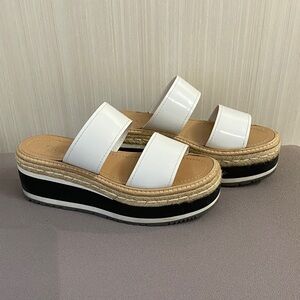 Prada Creeper Platform Slide Sandals